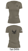 Sutter County SED 18274166 Women's Short Sleeve V-neck Shirt - 6