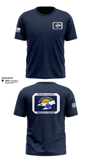 Old School Cotton Feel Shirt, Swain county rescue squad, EMS/EMT, Teamtime, Team time, sublimation, custom sports apparel, team uniforms, spirit wear, spiritwear, sports uniforms, custom shirts, team store, custom team store, fundraiser sports, apparel fundraiser