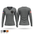 Columbus SWAT Women's Long Sleeve V-neck Shirt - 1
