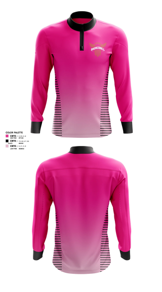 Quarter Zip Jacket, Midwest elite, Women's Basketball, Teamtime, Team time, sublimation, custom sports apparel, team uniforms, spirit wear, spiritwear, sports uniforms, custom shirts, team store, custom team store, fundraiser sports, apparel fundraiser