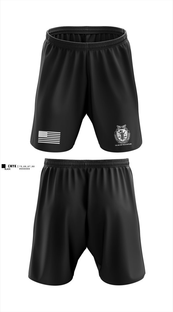 Athletic Shorts With Pockets, 118th Military Police Battalion, National Guard, Teamtime, Team time, sublimation, custom sports apparel, team uniforms, spirit wear, spiritwear, sports uniforms, custom shirts, team store, custom team store, fundraiser sports, apparel fundraiser