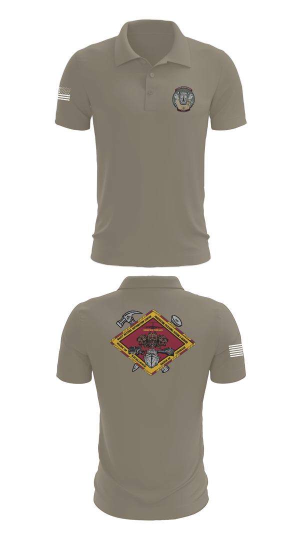 Short Sleeve Performance Polo, 1st CRR, Marines, Teamtime, Team time, sublimation, custom sports apparel, team uniforms, spirit wear, spiritwear, sports uniforms, custom shirts, team store, custom team store, fundraiser sports, apparel fundraiser