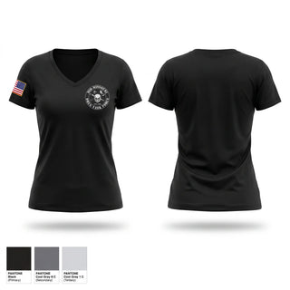 Womens Short Sleeve Vneck Shirt, Mid Missouri Drug Task Force, Police, Teamtime, Team time, sublimation, custom sports apparel, team uniforms, spirit wear, spiritwear, sports uniforms, custom shirts, team store, custom team store, fundraiser sports, apparel fundraiser