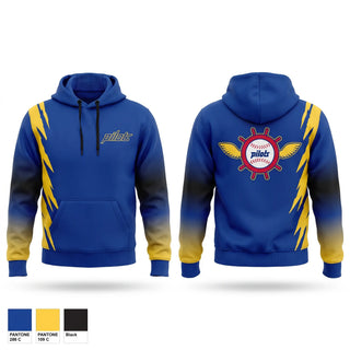 Hoodie, Pilots, Baseball, Teamtime, Team time, sublimation, custom sports apparel, team uniforms, spirit wear, spiritwear, sports uniforms, custom shirts, team store, custom team store, fundraiser sports, apparel fundraiser