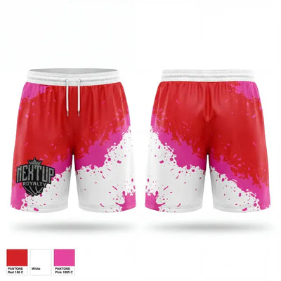 NextUp Royalty 39073692 Mens Reversible Basketball Shorts - 1