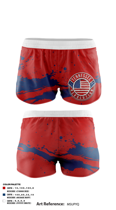 Tennessee Revolution 1838841 Track Shorts - 1