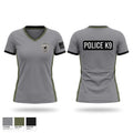 Cheyenne pd k9 Women's Short Sleeve V-neck Shirt - 1