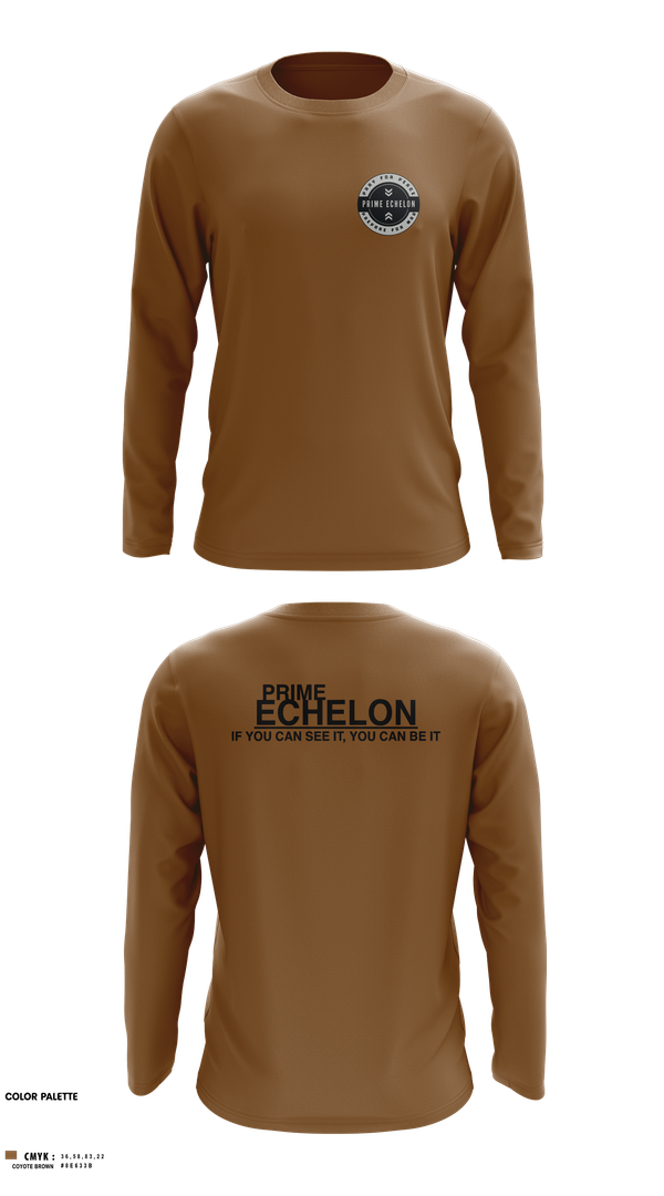 Long Sleeve Performance Shirt, Prime Echelon, , Teamtime, Team time, sublimation, custom sports apparel, team uniforms, spirit wear, spiritwear, sports uniforms, custom shirts, team store, custom team store, fundraiser sports, apparel fundraiser