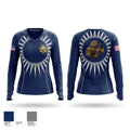 Ucla police departments Women's Long Sleeve V-neck Shirt - 1