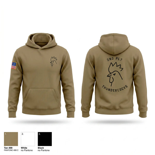 Hoodie, Thundercocks, Army, Teamtime, Team time, sublimation, custom sports apparel, team uniforms, spirit wear, spiritwear, sports uniforms, custom shirts, team store, custom team store, fundraiser sports, apparel fundraiser