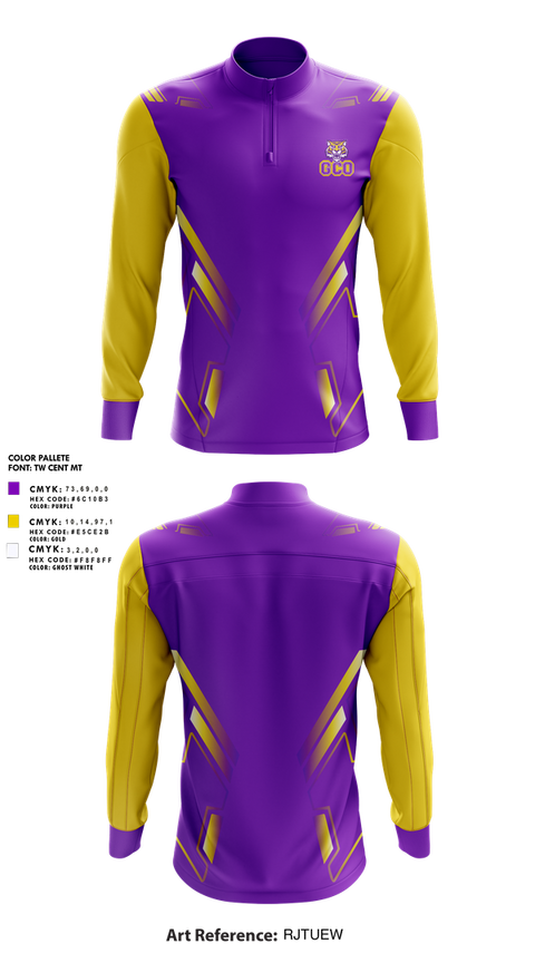 Quarter Zip Jacket, Gray Court-Owings Football and Cheer, Spirit Store, Teamtime, Team time, sublimation, custom sports apparel, team uniforms, spirit wear, spiritwear, sports uniforms, custom shirts, team store, custom team store, fundraiser sports, apparel fundraiser