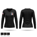 Altamont Police Department Women's Long Sleeve V-neck Shirt - 1