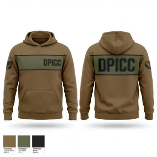Hoodie, DPICC, Army, Teamtime, Team time, sublimation, custom sports apparel, team uniforms, spirit wear, spiritwear, sports uniforms, custom shirts, team store, custom team store, fundraiser sports, apparel fundraiser