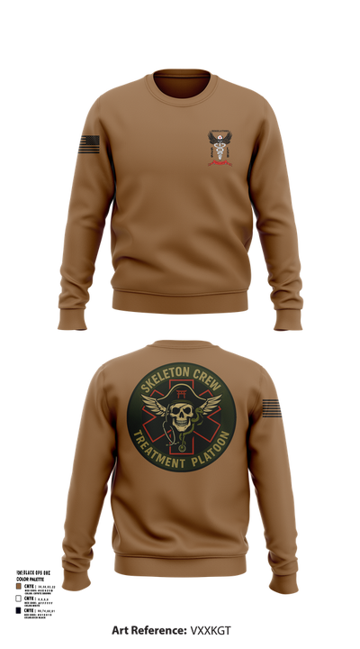 Treatment Platoon 30194736 Crew Neck Sweatshirt - 21