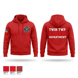 Hoodie, Twin Township, Fire Department, Teamtime, Team time, sublimation, custom sports apparel, team uniforms, spirit wear, spiritwear, sports uniforms, custom shirts, team store, custom team store, fundraiser sports, apparel fundraiser