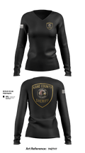 Investigations 21804454 Women's Long Sleeve V-neck Shirt - 1