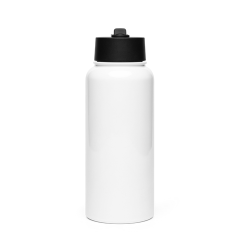 Kevins Stainless Steel Water Bottle with a Straw Lid