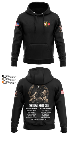 Hoodie, Senior Leaders Course FY26-009, Army, Teamtime, Team time, sublimation, custom sports apparel, team uniforms, spirit wear, spiritwear, sports uniforms, custom shirts, team store, custom team store, fundraiser sports, apparel fundraiser