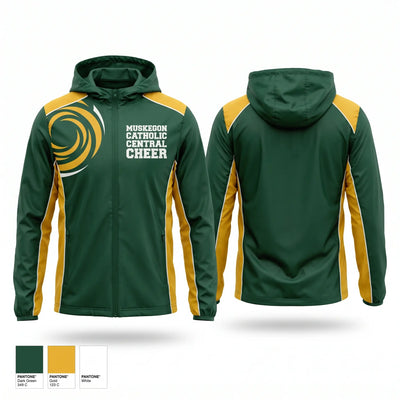 Muskegon Catholic Central Cheer Windbreaker - 1