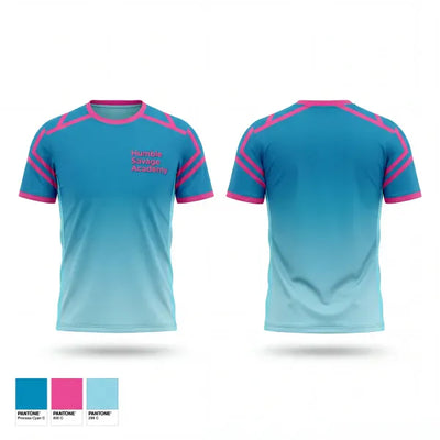Humble Savage Academy 49512736 Short Sleeve Performance Shirt - 1