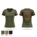 Recruiting and Retention Battalion Women's Short Sleeve V-neck Shirt - 1
