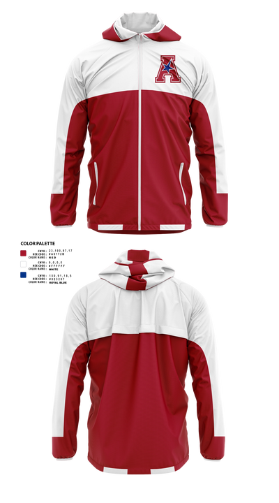All American 68446040 Windbreaker - 21