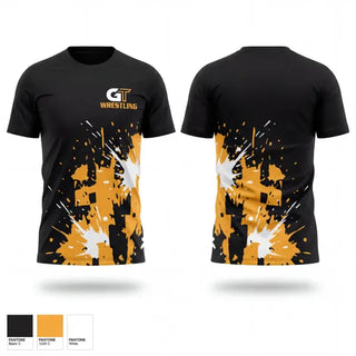 Old School Cotton Feel Shirt, Groton Tigers, Wrestling, Teamtime, Team time, sublimation, custom sports apparel, team uniforms, spirit wear, spiritwear, sports uniforms, custom shirts, team store, custom team store, fundraiser sports, apparel fundraiser