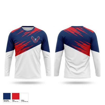 Wellen Park High School Color Guard Long Sleeve Performance Shirt 1