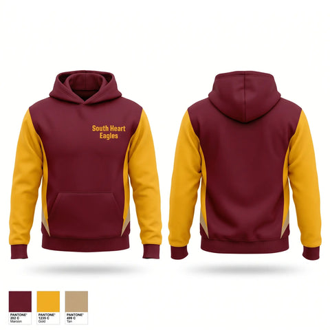 Hoodie, South Heart Eagles, Baseball, Teamtime, Team time, sublimation, custom sports apparel, team uniforms, spirit wear, spiritwear, sports uniforms, custom shirts, team store, custom team store, fundraiser sports, apparel fundraiser