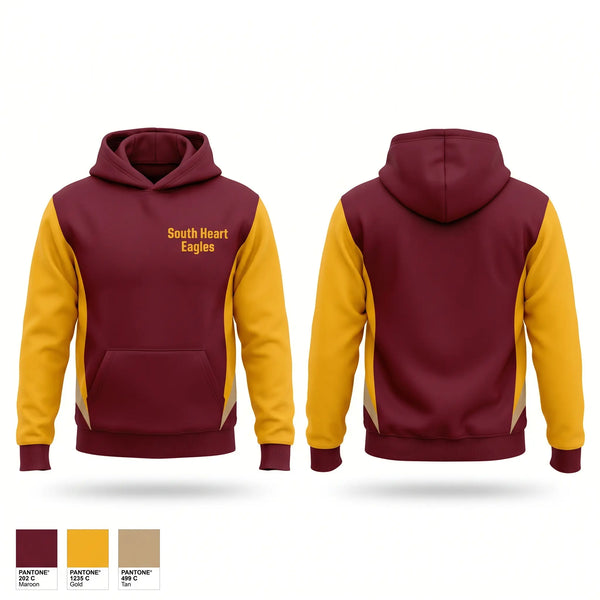 Hoodie, South Heart Eagles, Baseball, Teamtime, Team time, sublimation, custom sports apparel, team uniforms, spirit wear, spiritwear, sports uniforms, custom shirts, team store, custom team store, fundraiser sports, apparel fundraiser