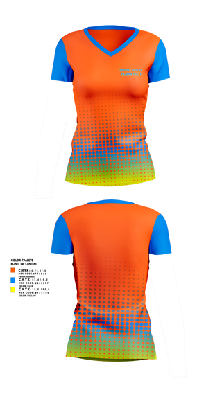 Womens Short Sleeve Vneck Shirt, Skydive Dallas Pajama Party, Water Polo, Teamtime, Team time, sublimation, custom sports apparel, team uniforms, spirit wear, spiritwear, sports uniforms, custom shirts, team store, custom team store, fundraiser sports, apparel fundraiser