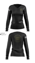 Colorado Combat Conference 90728248 Women's Long Sleeve V-neck Shirt - 21