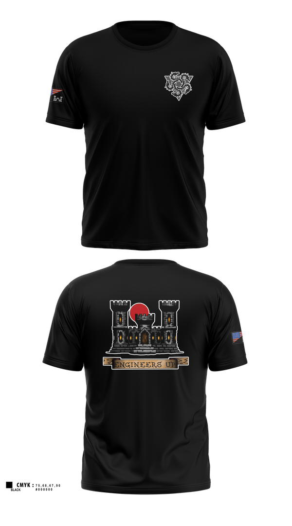 Short Sleeve Performance Shirt, 100th MRBC, Army, Teamtime, Team time, sublimation, custom sports apparel, team uniforms, spirit wear, spiritwear, sports uniforms, custom shirts, team store, custom team store, fundraiser sports, apparel fundraiser