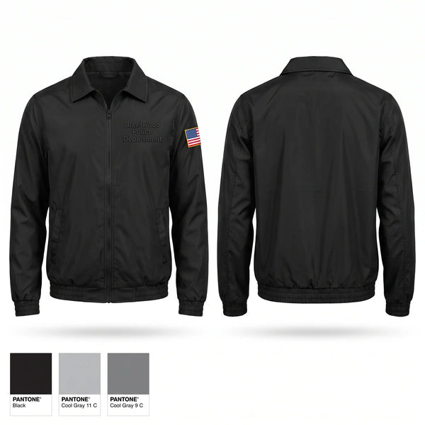 Windbreaker, Brentwood Police Department, Police, Teamtime, Team time, sublimation, custom sports apparel, team uniforms, spirit wear, spiritwear, sports uniforms, custom shirts, team store, custom team store, fundraiser sports, apparel fundraiser