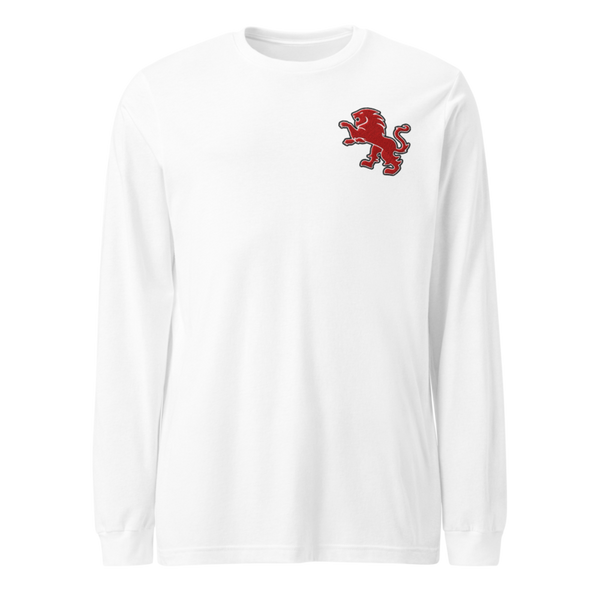 Dulaney Lions Baseball 10641314 Unisex Long Sleeve Tee | Bella + Canvas 3501