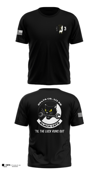 Old School Cotton Feel Shirt, Delta Co. 1-3 Attack Battalion, Army, Teamtime, Team time, sublimation, custom sports apparel, team uniforms, spirit wear, spiritwear, sports uniforms, custom shirts, team store, custom team store, fundraiser sports, apparel fundraiser
