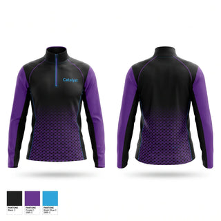 Quarter Zip Jacket, Catalyst, Baseball, Teamtime, Team time, sublimation, custom sports apparel, team uniforms, spirit wear, spiritwear, sports uniforms, custom shirts, team store, custom team store, fundraiser sports, apparel fundraiser