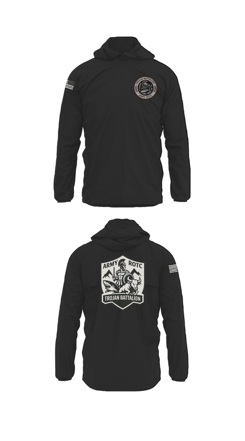 Windbreaker, Trojan Battalion, Army, Teamtime, Team time, sublimation, custom sports apparel, team uniforms, spirit wear, spiritwear, sports uniforms, custom shirts, team store, custom team store, fundraiser sports, apparel fundraiser