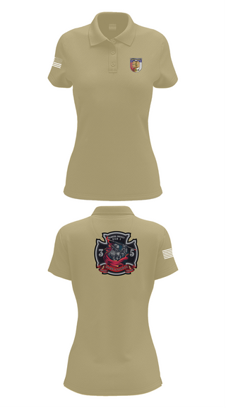 Womens Short Sleeve Performance Polo, Truck 35, , Teamtime, Team time, sublimation, custom sports apparel, team uniforms, spirit wear, spiritwear, sports uniforms, custom shirts, team store, custom team store, fundraiser sports, apparel fundraiser
