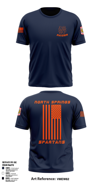 Spartans 7084698 Short Sleeve Performance Shirt - 1