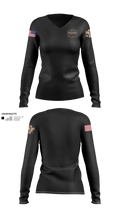 Rapid Emergency Management 5983605 Women's Long Sleeve V-neck Shirt - 31