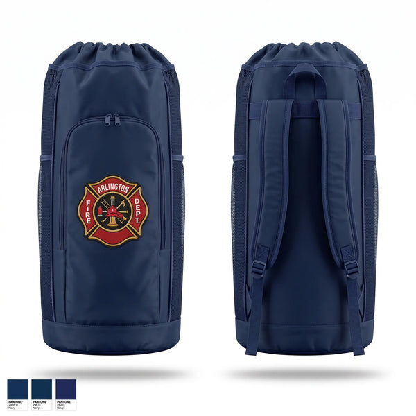 Gear Bag, Jake, Fire Department, Teamtime, Team time, sublimation, custom sports apparel, team uniforms, spirit wear, spiritwear, sports uniforms, custom shirts, team store, custom team store, fundraiser sports, apparel fundraiser
