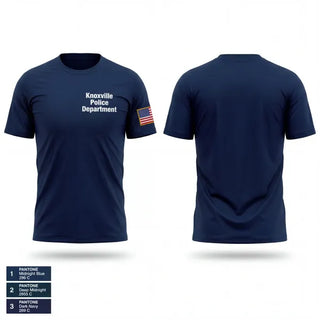 Short Sleeve Performance Shirt, Knoxville Police Department, Police, Teamtime, Team time, sublimation, custom sports apparel, team uniforms, spirit wear, spiritwear, sports uniforms, custom shirts, team store, custom team store, fundraiser sports, apparel fundraiser