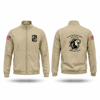 Windbreaker, Tiger Battalion: B Co. ROTC, Army, Teamtime, Team time, sublimation, custom sports apparel, team uniforms, spirit wear, spiritwear, sports uniforms, custom shirts, team store, custom team store, fundraiser sports, apparel fundraiser