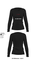 Gallardo Floor’s 5425578 Women's Long Sleeve V-neck Shirt - 22