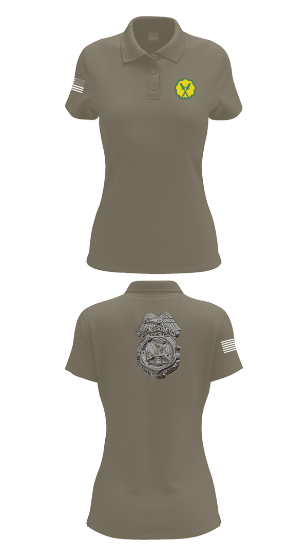 Womens Short Sleeve Performance Polo, 88th Military Police Company, , Teamtime, Team time, sublimation, custom sports apparel, team uniforms, spirit wear, spiritwear, sports uniforms, custom shirts, team store, custom team store, fundraiser sports, apparel fundraiser