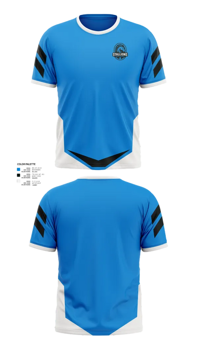 Spencer county Stallions 24069129 Short Sleeve Performance Shirt - 21