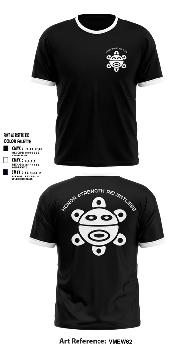 Taino Wrestling Club Short Sleeve Performance Shirt - 5