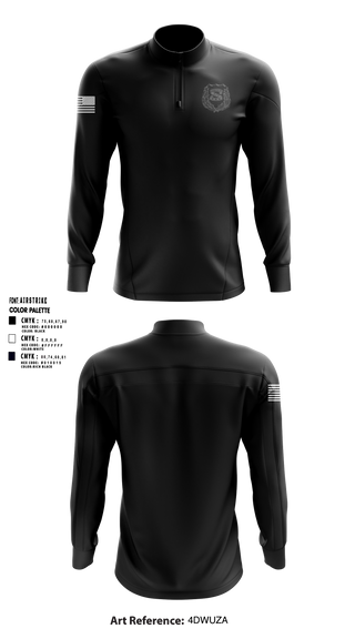 Quarter Zip Jacket, Readington Police Department, Police, Teamtime, Team time, sublimation, custom sports apparel, team uniforms, spirit wear, spiritwear, sports uniforms, custom shirts, team store, custom team store, fundraiser sports, apparel fundraiser