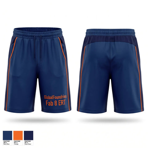 Athletic Shorts With Pockets, GlobalFoundries Fab 8 ERT, Fire Department, Teamtime, Team time, sublimation, custom sports apparel, team uniforms, spirit wear, spiritwear, sports uniforms, custom shirts, team store, custom team store, fundraiser sports, apparel fundraiser